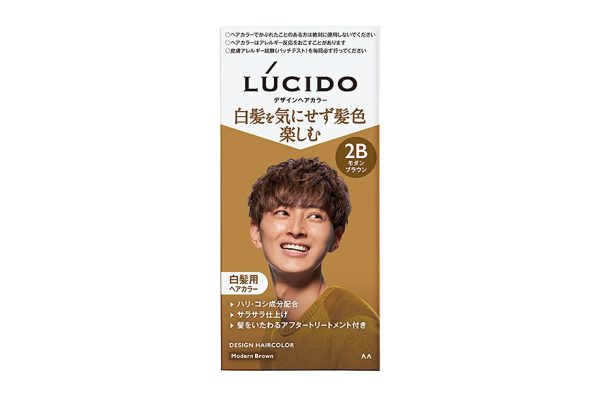 LUCIDO Design Haircolor Modern Brown (Quasi-drug) Agent1 35g / Agent2 70ml / Hair Treatment 5g