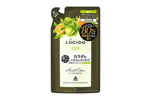 LUCIDO Deodorant Body Wash Menthol-Free Herbal Citrus (Quasi-drug) Refill 380ml