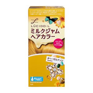 LUCIDO-L Creamy Milk Hair Color #Hazelnut (Quasi-drug) Agent1 40g / Agent2 80ml / After Color Serum <Hair treatment> 5g