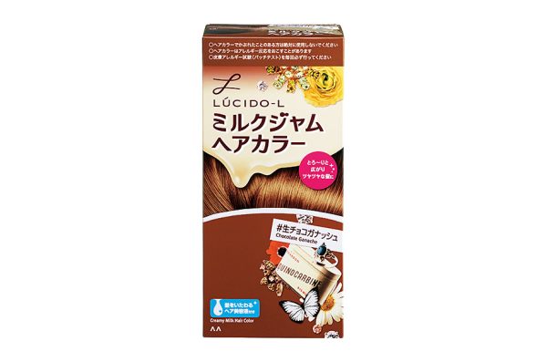 LUCIDO-L Creamy Milk Hair Color #Chocolate Ganache (Quasi-drug) Agent1 40g / Agent2 80ml / After Color Serum <Hair treatment> 5g