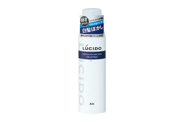 LUCIDO Hair Foam for Gray Hair gloss & Hard 185g