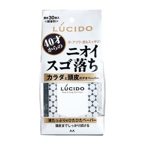 LUCIDO Body & Scalp Deo Paper 30 pieces