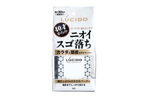 LUCIDO Body & Scalp Deo Paper 30 pieces