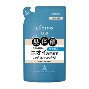 LUCIDO Deo Wash For Hair, Scalp, Face & Body 380ml