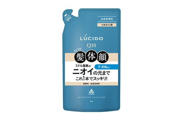 LUCIDO Deo Wash For Hair, Scalp, Face & Body 380ml