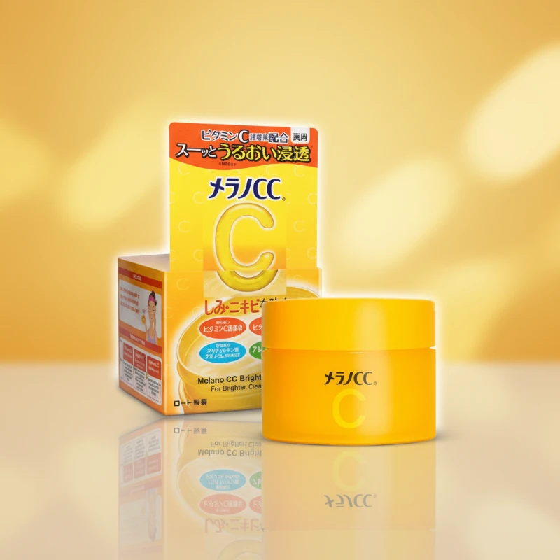 Melano CC Bright (Cream/Gel), Skincare, made in Japan – brightening, hyper pigmentation correction (dark spots/freckles), acne treatment for Bangladesh Market.