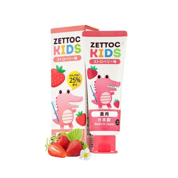 ZETTOC KIDS Toothpaste Strawberry Flavor 2-5years – 70g