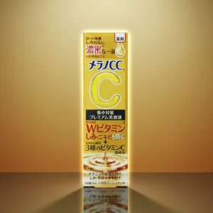 Melano CC Premium Beauty Essence (集中対策 プレミアム美容液), Skincare Serum, made in Japan – pigmentation reduction (dark spots and freckles), suppresses melanin production, acne prevention (contains double vitamin w vitamin c and e) for Bangladesh Market.