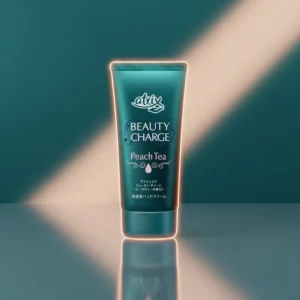 Atrix Beauty Charge Peach Tea Hand Cream, Skincare, made in Japan – intensive moisturizing and beauty care for hands for Bangladesh Market.