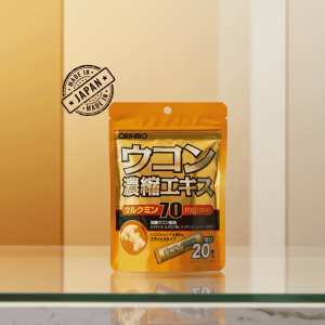 ORIHIRO Turmeric Concentrated Extract Granules – 20 Sticks
