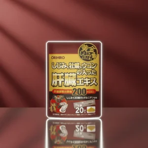 ORIHIRO 黄金しじみエキス末 しじみ、牡蠣、ウコンの入った 肝臓エキス, Health Supplement, made in Japan – liver support, detoxification, hangover relief, fatigue recovery for Bangladesh Market.