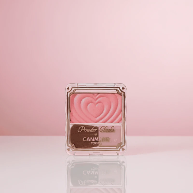 Canmake Powder Cheeks, Cosmetics, made in Japan – adding color/blush to cheeks for Bangladesh Market.