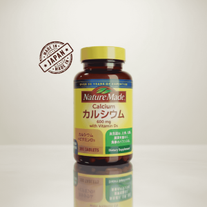 Nature Made Calcium 600mg  with vitamin D3