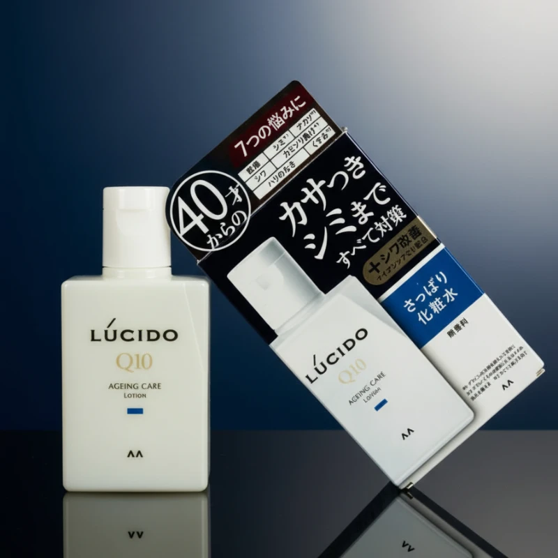 LÚCIDO Q10 Ageing Care Refreshing Lotion, Skincare, made in Japan – anti ageing & wrinkle/spot correction (addresses 7 signs of aging) for Bangladesh Market.