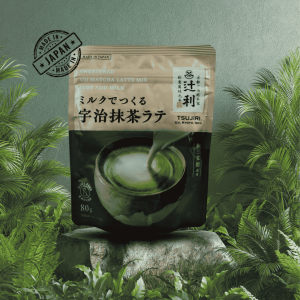 Tsujiri Sweetened Uji Matcha Latte Mix (80g)