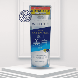 Kose Cosmeport Moisture Mild White Medicated Whitening Milky Lotion (140 ml)